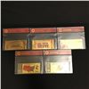 Image 1 : GOLD PLATED BANKNOTE LOT