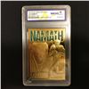 Image 1 : 1997 BLEACHERS 23KT GOLD JOE NAMATH "BROADWAY JOE" LE (WCG 10)