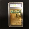 Image 1 : 1997 BLEACHERS 23KT GOLD JOE NAMATH "BROADWAY JOE" LE (WCG 10)