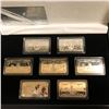 Image 2 : USA GOLD PLATED NOVELTY BARS LOT