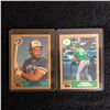 Image 1 : VINTAGE BASEBALL STARS CARD LOT (C. FIELDER/ M McGWIRE)