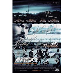 Argo Cast (8) Affleck, Cranston, Bishe Authentic Signed 12x18 Photo (Beckett Certified)