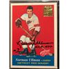 Image 1 : NORM ULLMAN SIGNED TOPPS HERITAGE HOCKEY CARD