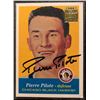 Image 1 : PIERRE PILOTE SIGNED TOPPS HERITAGE HOCKEY CARD