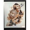 Image 1 : BILLY SMITH SIGNED 8X10 HOCKEY PRINT (JSA CERTIFIED)