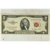 Image 1 : 1953 $2 US RED SEAL NOTE