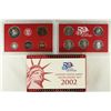 Image 2 : 2002 US SILVER PROOF SET (WITH BOX)