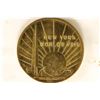 Image 1 : 1939 NEW YORK WORLDS FAIR TOKEN SOUVENIR OF THE