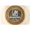 Image 1 : CASINO $10 SILVER TOKEN (UNC) GOLDEN GATE