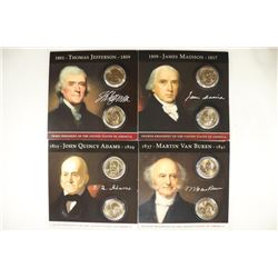 8-P & D PRESIDENTIAL DOLLARS BRILLIANT UNC