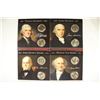 Image 1 : 8-P & D PRESIDENTIAL DOLLARS BRILLIANT UNC