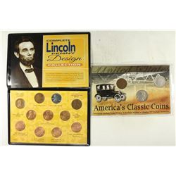 2 US COIN SETS AMERICAS CLASSIC COINS CONTAINS: