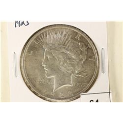 1923 PEACE SILVER DOLLAR UNC