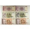 Image 2 : YUGOSLAVIA 2-1990-50 DINARAS, 2-1991-100 DINARAS &