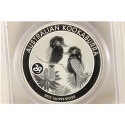 2013-P AUSTRALIA KOOKABURRA WITH SNAKE (PRIVY)