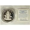 Image 2 : 1985 BAHAMAS $25 PROOF SILVER COIN "CHRISTOPHER