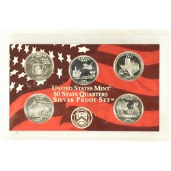 2004 US SILVER 50 STATE QUARTERS PROOF SET NO BOX