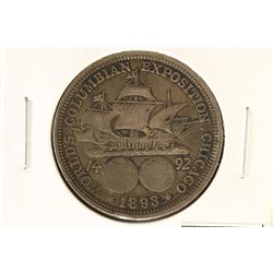 1893 COLOMBIAN EXPOSITION HALF DOLLAR