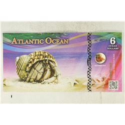 2017 ATLANTIC OCEAN 6 OCEAN DOLLARS