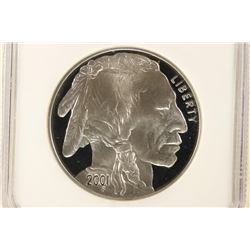 2001-P AMERICAN BUFFALO COMMEMORATIVE SILVER $