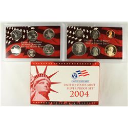 2004 US SILVER PROOF SET (WITH BOX)