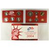 Image 2 : 2004 US SILVER PROOF SET (WITH BOX)