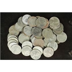 ROLL OF 50-1943 LINCOLN STEEL WAR CENTS