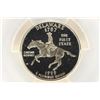 Image 1 : 1999-S SILVER DELAWARE QUARTER PCGS PR69 DCAM
