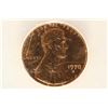 1970-S LARGE DATE LINCOLN CENT ANACS MS65 RED