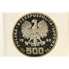 Image 2 : 1982 POLAND SILVER 500 ZLOTYCH PATTERN KM-PN477