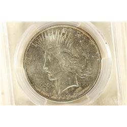 1922 PEACE SILVER DOLLAR PCGS MS61