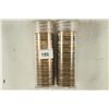 Image 1 : 2 SOLID DATE ROLLS OF BU ROOSEVELT DIMES 1989-D &