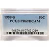 Image 3 : 1988-S KENNEDY HALF DOLLAR PCGS PR69 DCAM