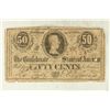 Image 1 : 1863 CONFEDERATE STATES OF AMERICA 50 CENTS