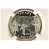 Image 1 : 2014 CANADA SILVER $3 WAIT FOR ME, DADDY NGC PF70
