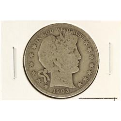 1903-O BARBER HALF DOLLAR