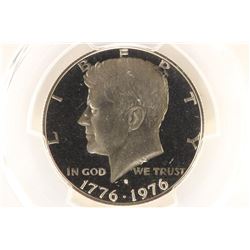 1976-S KENNEDY HALF DOLLAR PCGS PR69 DCAM