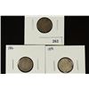 Image 1 : 1912, 1916 & 1918 CANADA SILVER 10 CENTS