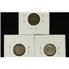 Image 2 : 1912, 1916 & 1918 CANADA SILVER 10 CENTS