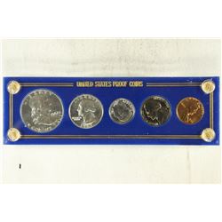 1962 US SILVER PROOF SET IN PLASTIC HOLDER