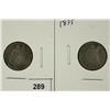 Image 1 : 1873 & 1875 SEATED LIBERTY DIMES