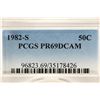 Image 3 : 1982-S KENNEDY HALF DOLLAR PCGS PR69 DCAM
