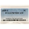 Image 3 : 2008-S JEFFERSON NICKEL PCGS PR70 DCAM