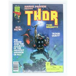 MARVEL PREVIEW # 10 THOR