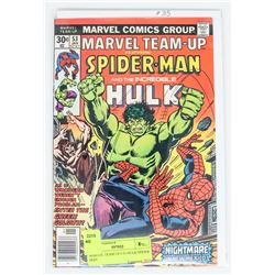 MARVEL TEAM UP # 53 HULK SPIDER MAN