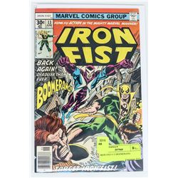 IRON FIST # 13 BOOMERANG
