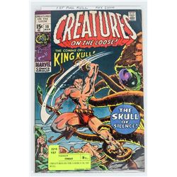 CREATURES ON THE LOOSE # 10, 1ST KULL