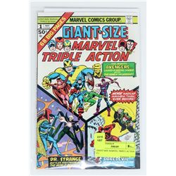GIANT SIZE MARVEL TRIPLE ACTION # 1