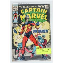 CAPTAIN MARVEL # 17  NEW COSTUME