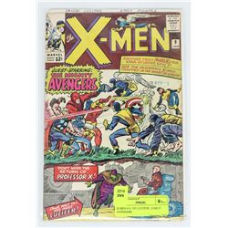 X-MEN # 9, 1ST LUCIFER , EARLY AVENGERS